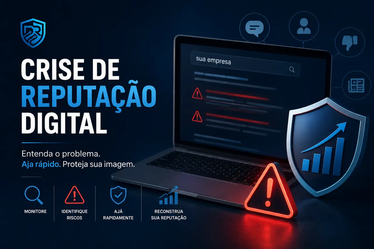 O que é uma crise de reputação digital e como agir rapidamente