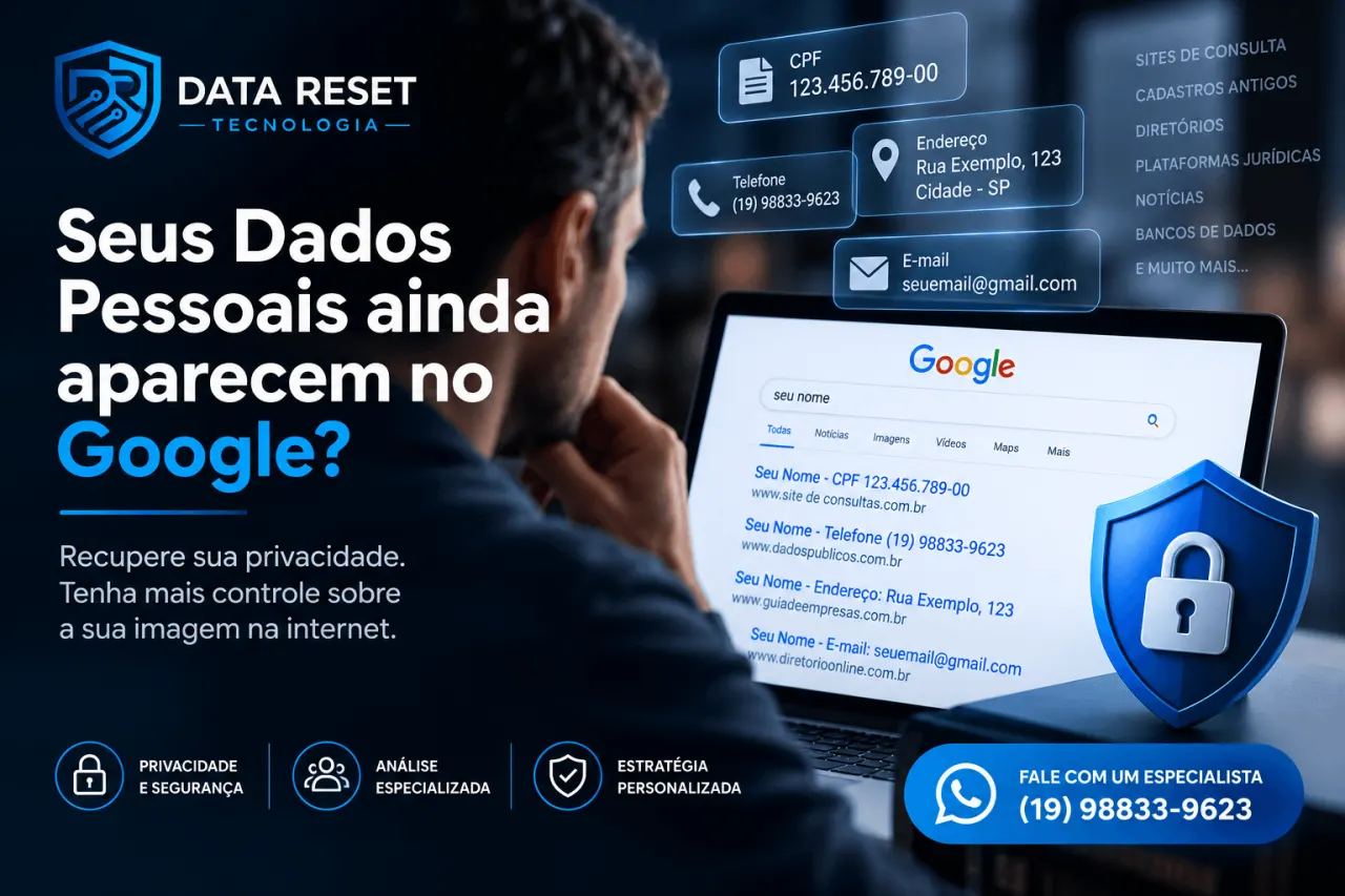 Como Remover Dados Pessoais do Google? CPF, Telefone, Endereço e Outras Informações